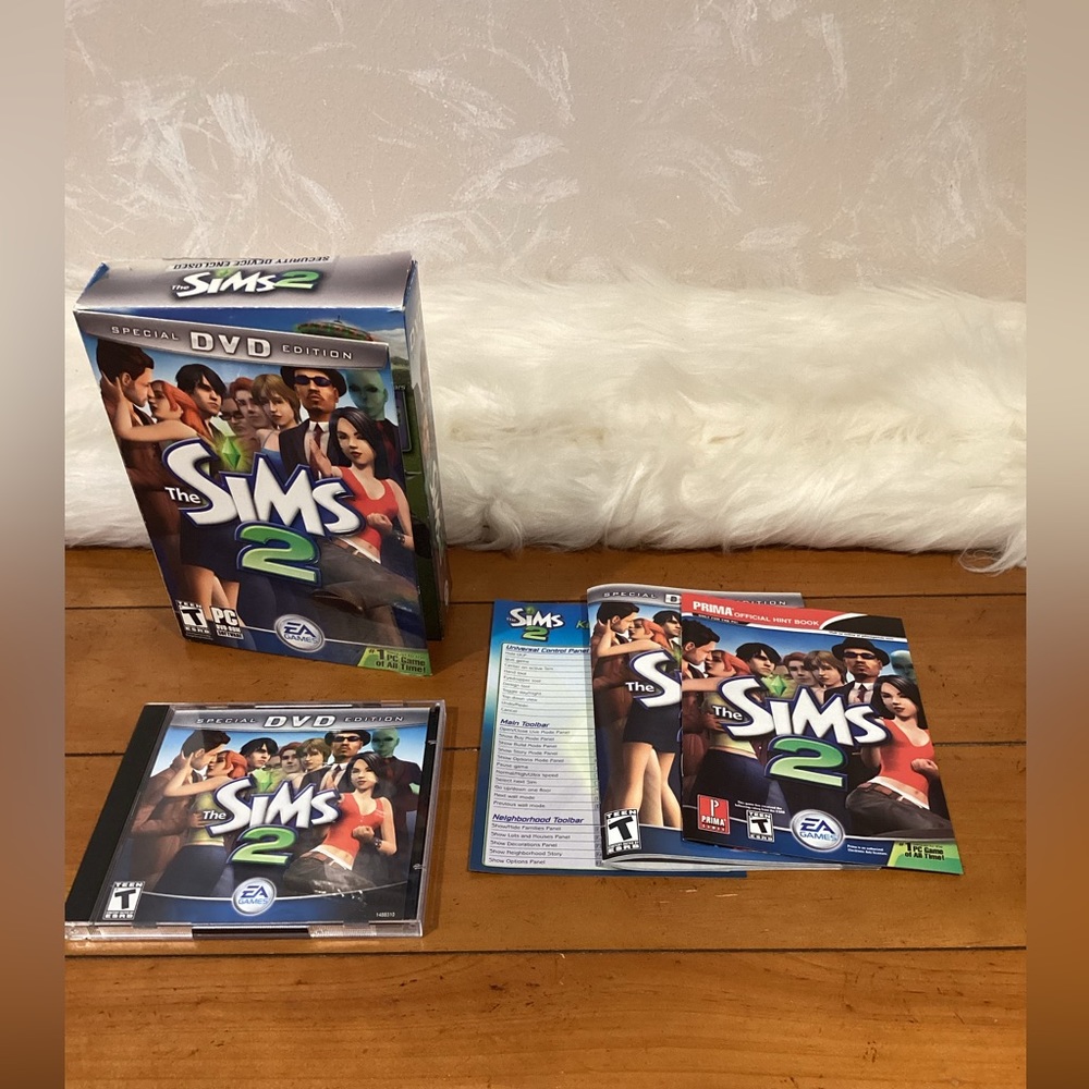 The Sims 2 Special DVD Edition PC 2004 2 Disc Set Maxis EA Games